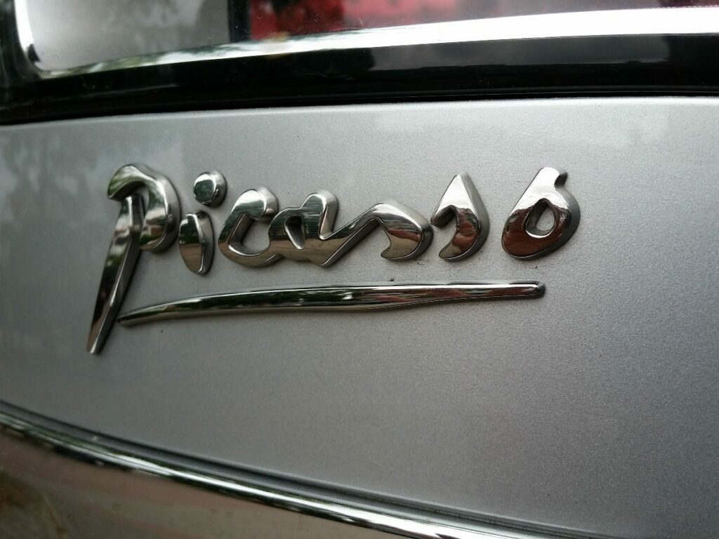 Citroën Grand C4 Picasso (2014) Typenschild