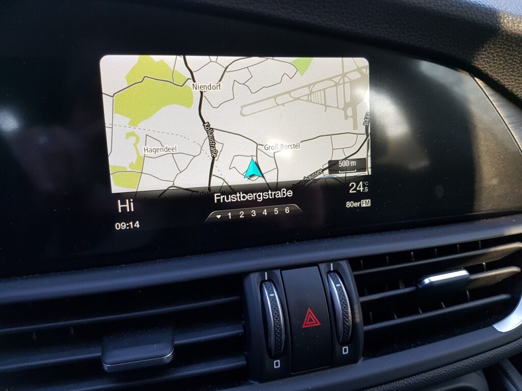 Alfa Romeo Giulia Navigation