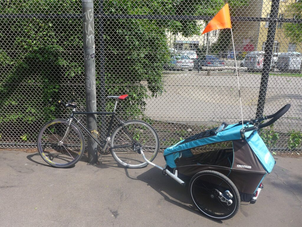 Der Croozer Kid Plus for 1 Fahrradanhnger im Test - Daddylicious