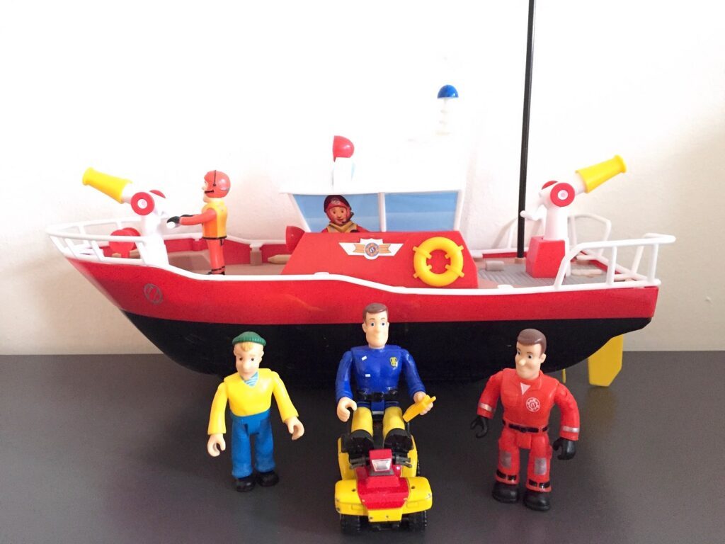 Feuerwehrmann Sam & Pontypandy für’s Wohnzimmer 10 feuerwehrmann sam boot