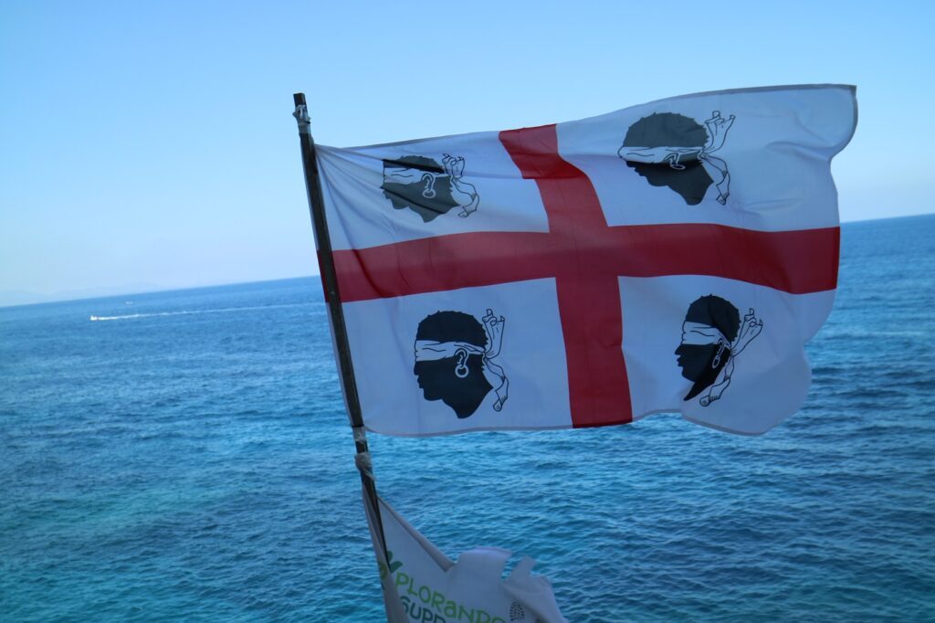 Flagge Sardinien