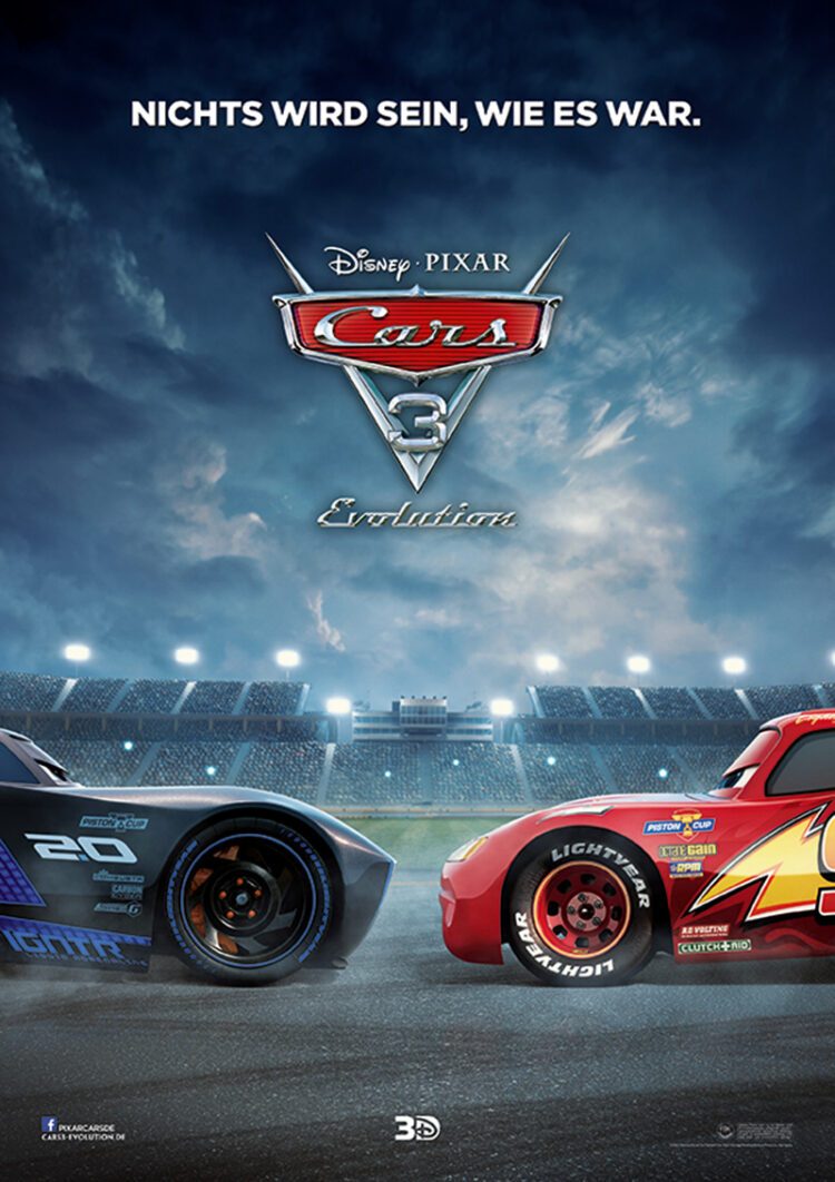 Synchronsprecher Oliver Kalkofe über Cars 3: Evolution 46 CARS3 Hauptplakat