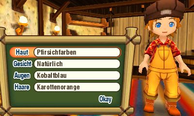 Pimp your Nintendo 3DS mit Layton & Story of Seasons 8 3DS StoryofSeasonsTriofTowns CreateCharacter deDE