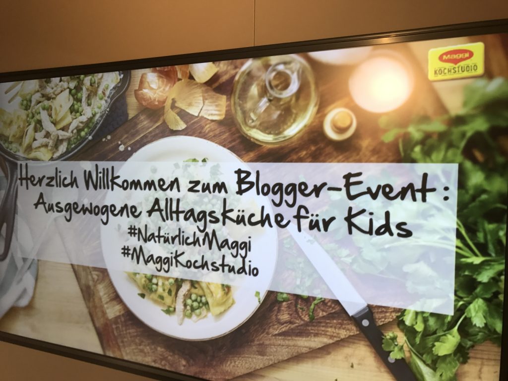 Elternsprechtag „Alltagsküche“ im Maggi Kochstudio 6 Blogger im Maggi Kochstudio
