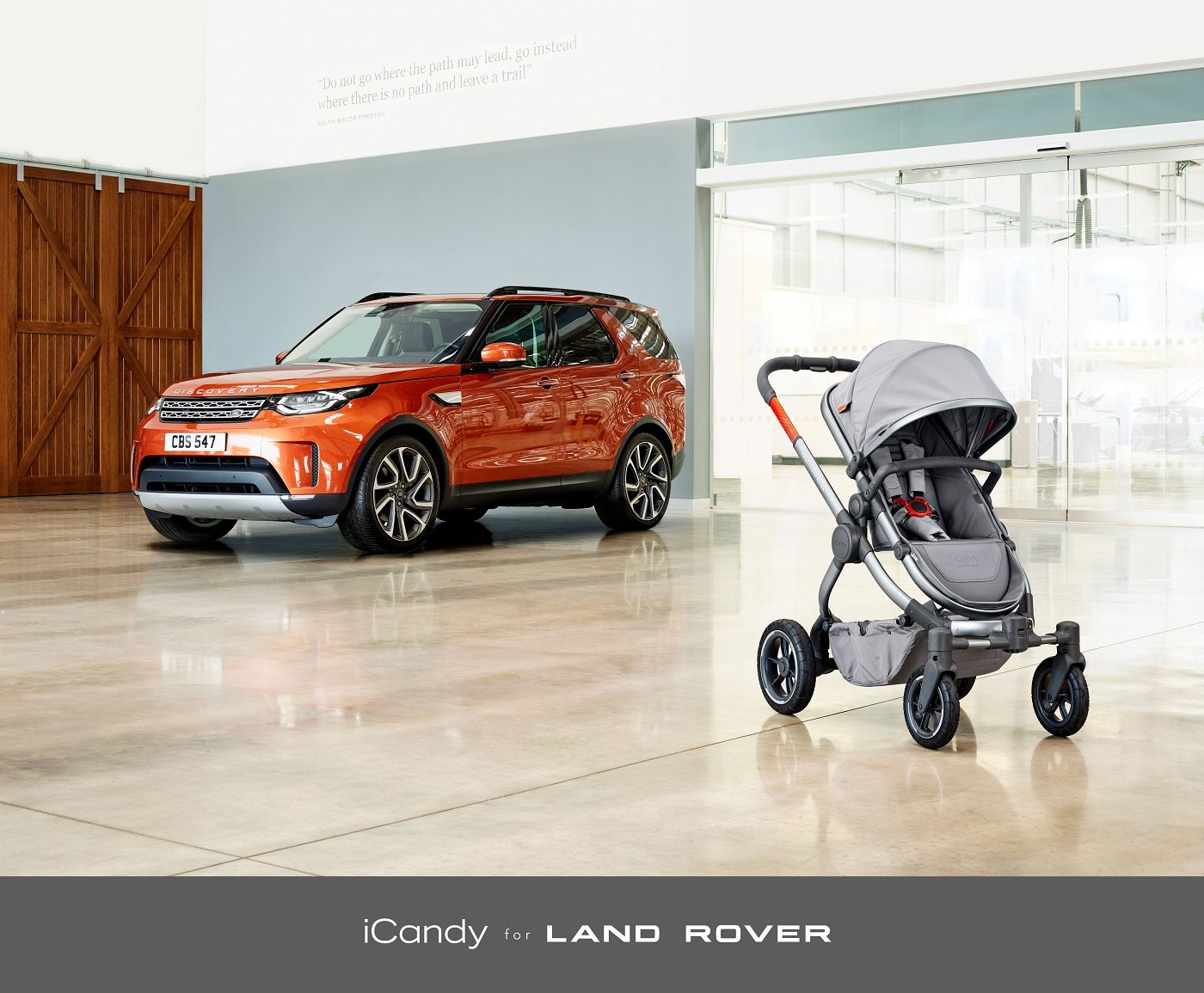 Range rover kinderwagen top