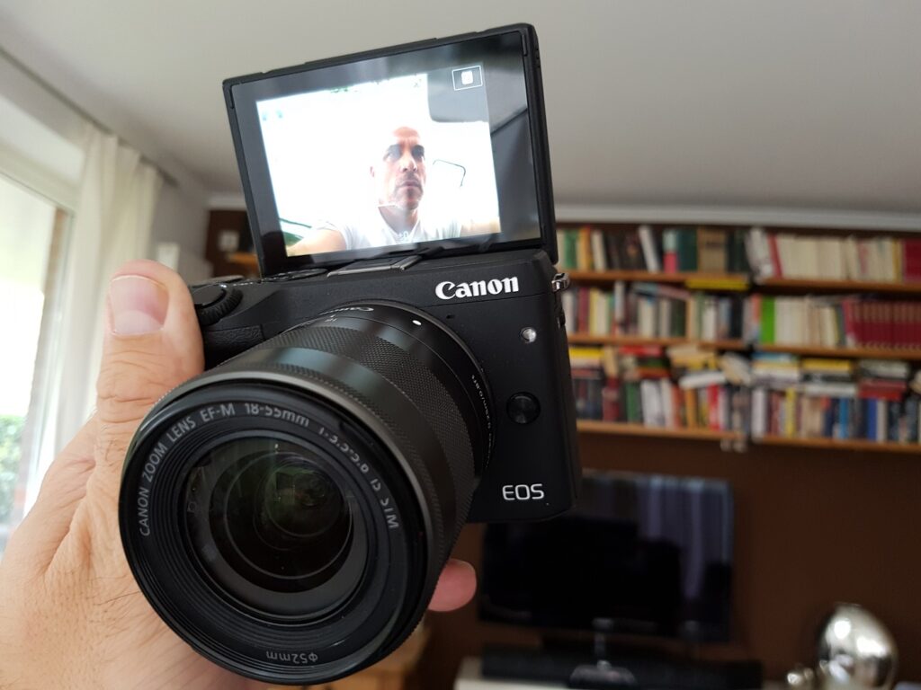 Familienfotos deluxe - Canon EOS M3 Systemkamera im Check 3 Canon EOS M3 Systemkamera Selfie