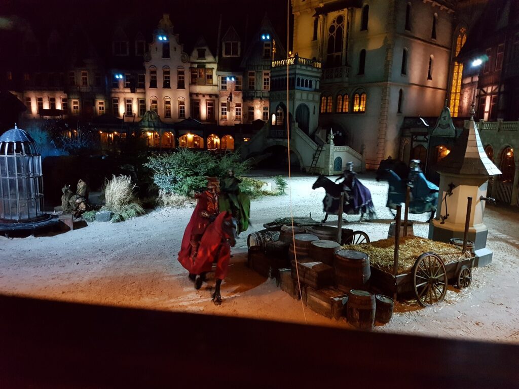 Gelukkig Nieuwjaar* - Silvester im Freizeitpark Efteling in Holland 5 Freizeitpark Efteling Raveleijn Reitershow