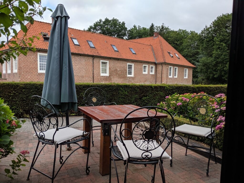 Familotel Gut Landegge Terrasse