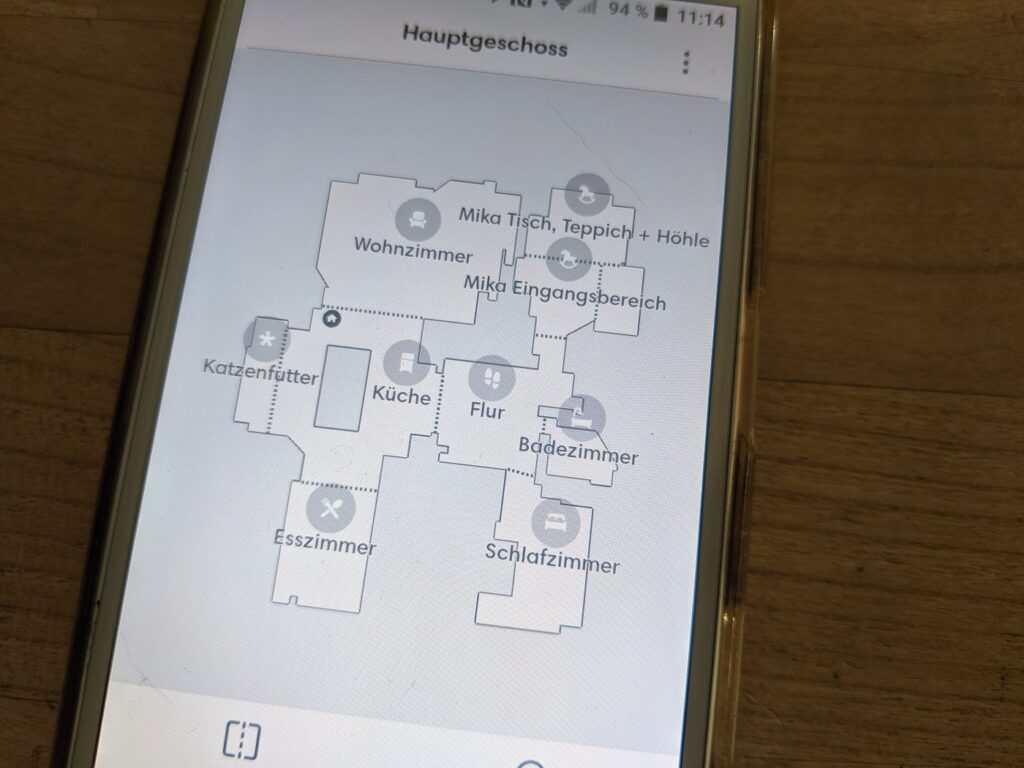 Papa kann Multitasking - dank iRobot Roomba i7+ 6 iRobot i7 Grundriss