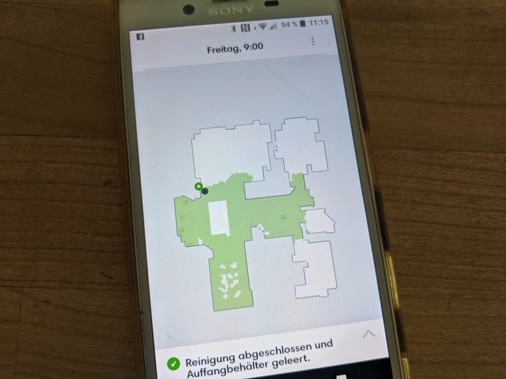 Papa kann Multitasking - dank iRobot Roomba i7+ 7 iRobot i7 Routine