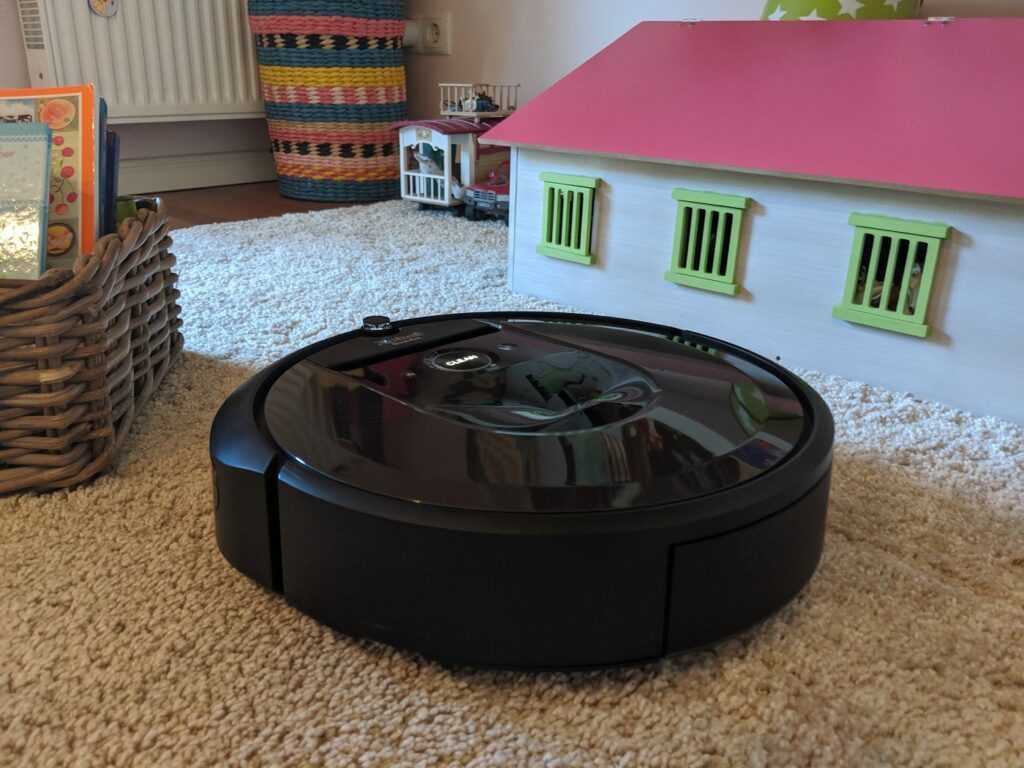 Papa kann Multitasking - dank iRobot Roomba i7+ 14 iRobot roomba i7 staubsauger