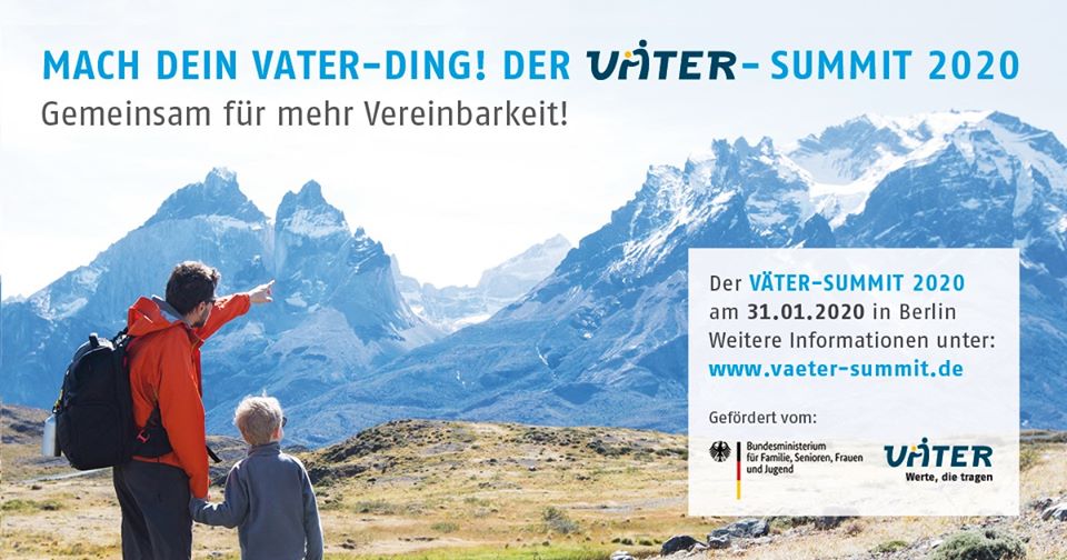 Extra für Papas: Väter-Summit am 31.01.2020 in Berlin 2 77026891 1922222544581329 7640735072848445440 o