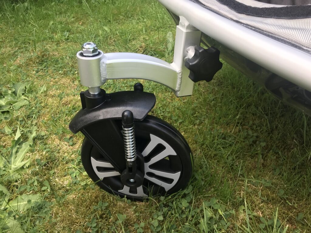 Papa-Check vom Fahrradanhänger North 13.5 Speeder 7 jollyroom north 13.5 fahrradanhänger extrarad
