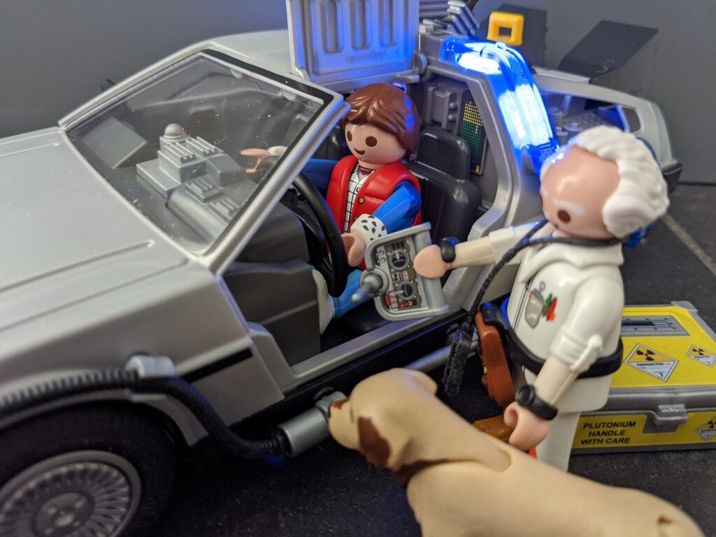 Playmobil Zurück in die Zukunft - Delorean - 70317 - 64 Teile