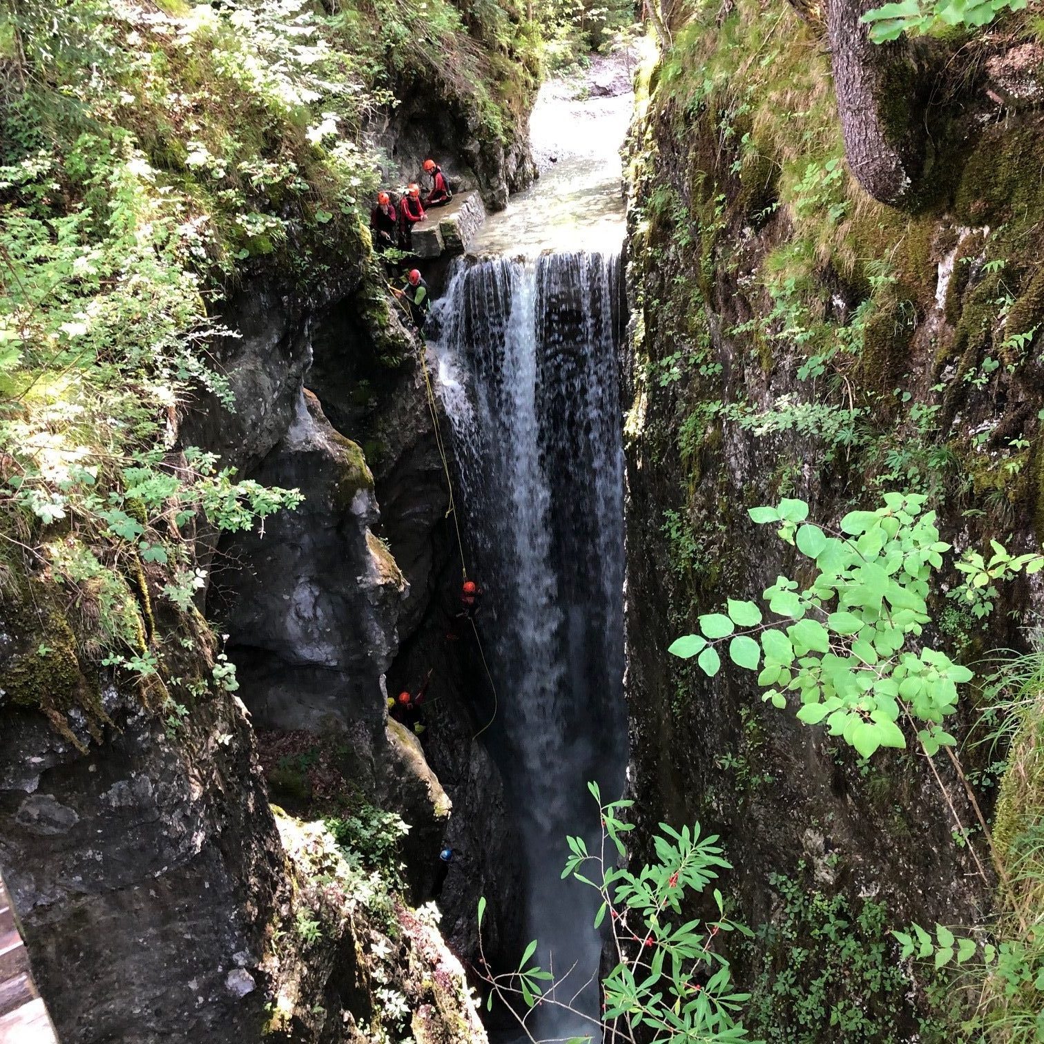 canyoning abseilen edited 1