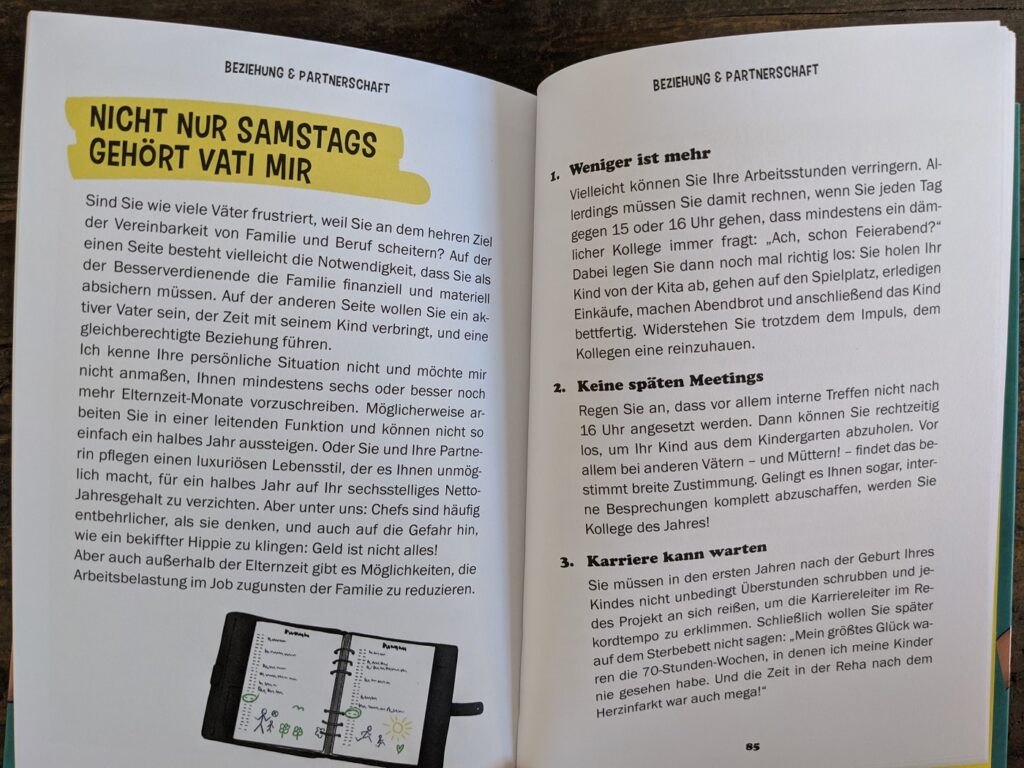 Buch für Väter von Christian Hanne