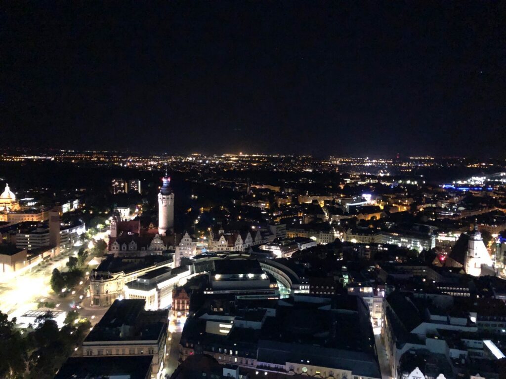 Leipzig bei Nacht