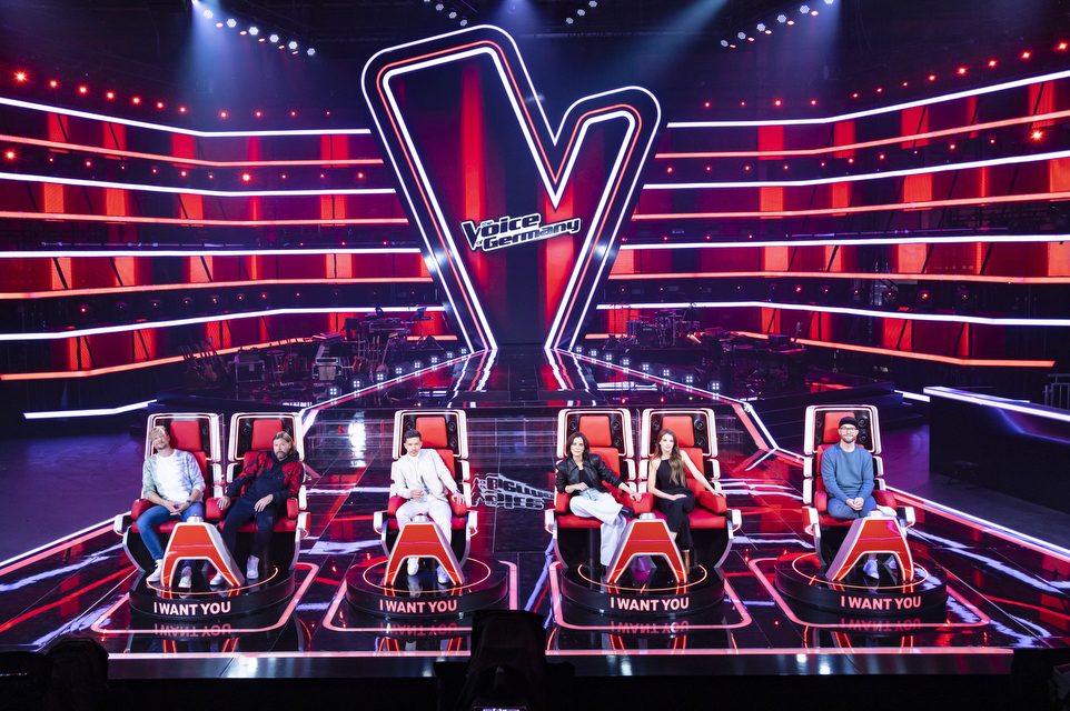 Die Jury bei The Voice of Germany 2021