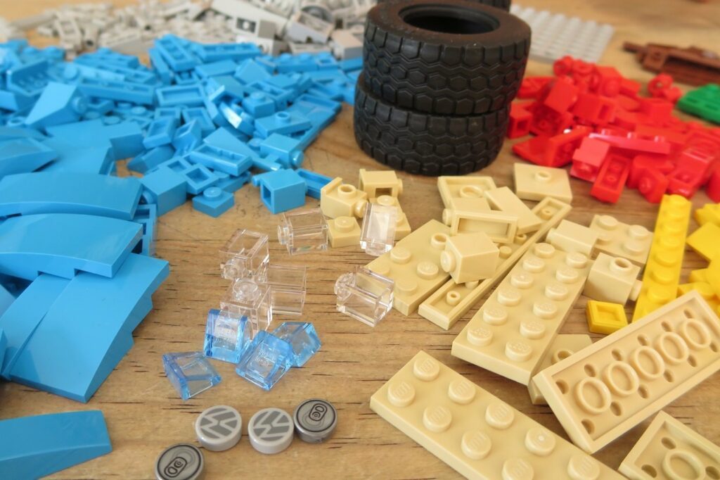Und läuft und läuft... LEGO Creator VW Käfer 2 Lego Creator VW Kaefer Teile
