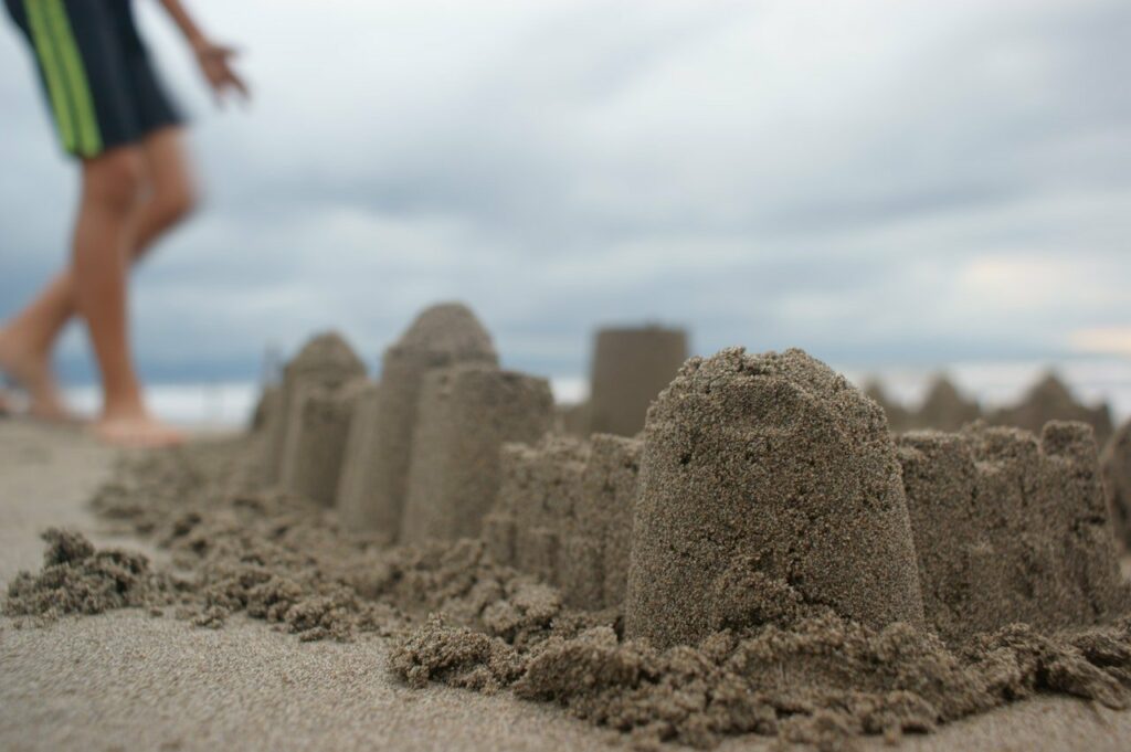 Die perfekte Sandburg bauen 6