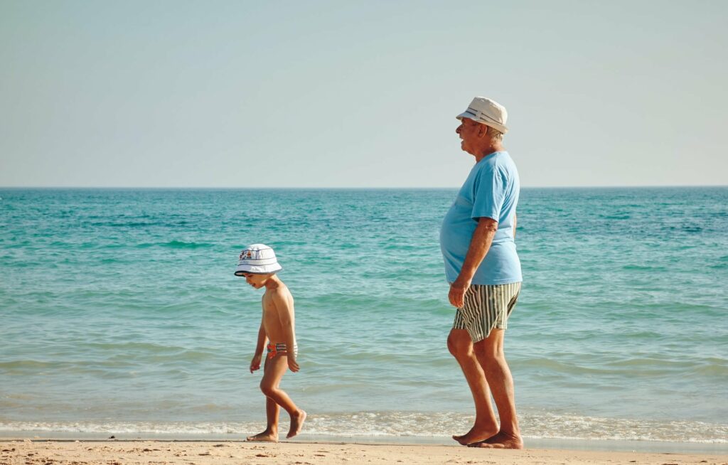 wenn oma und opa mit enkeln verreisen