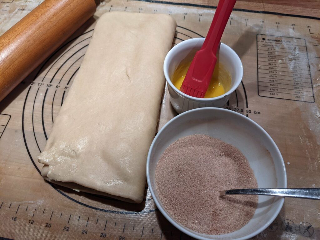 Rezept für Dinkel-Franzbrötchen - Hauptsache Butter und Zimtzucker