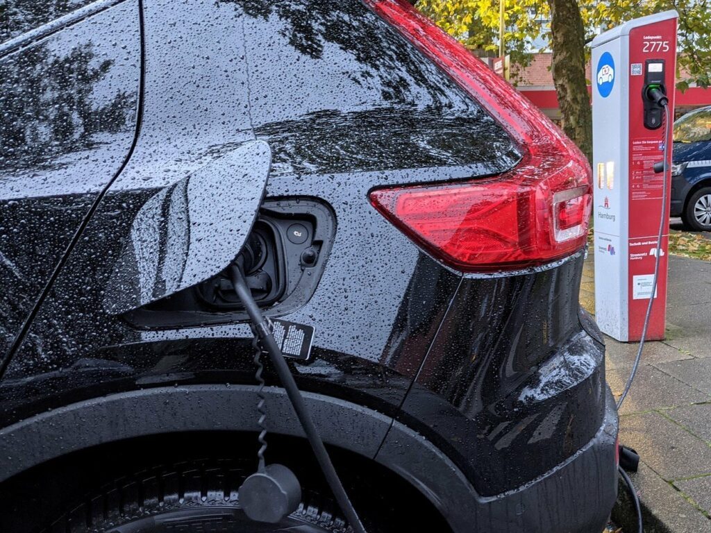 Volvo XC40 Recharge Pure Electric Ladestation