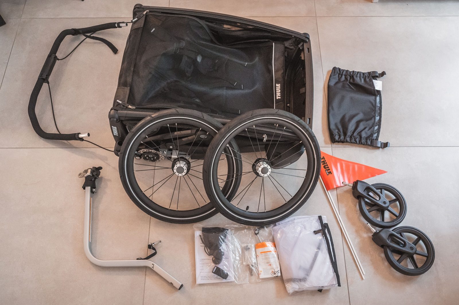4-in-1-Anhänger: Thule Chariot Sport 2 im großen Daddy-Check 8 thule chariot sport 2 einzelteile 4