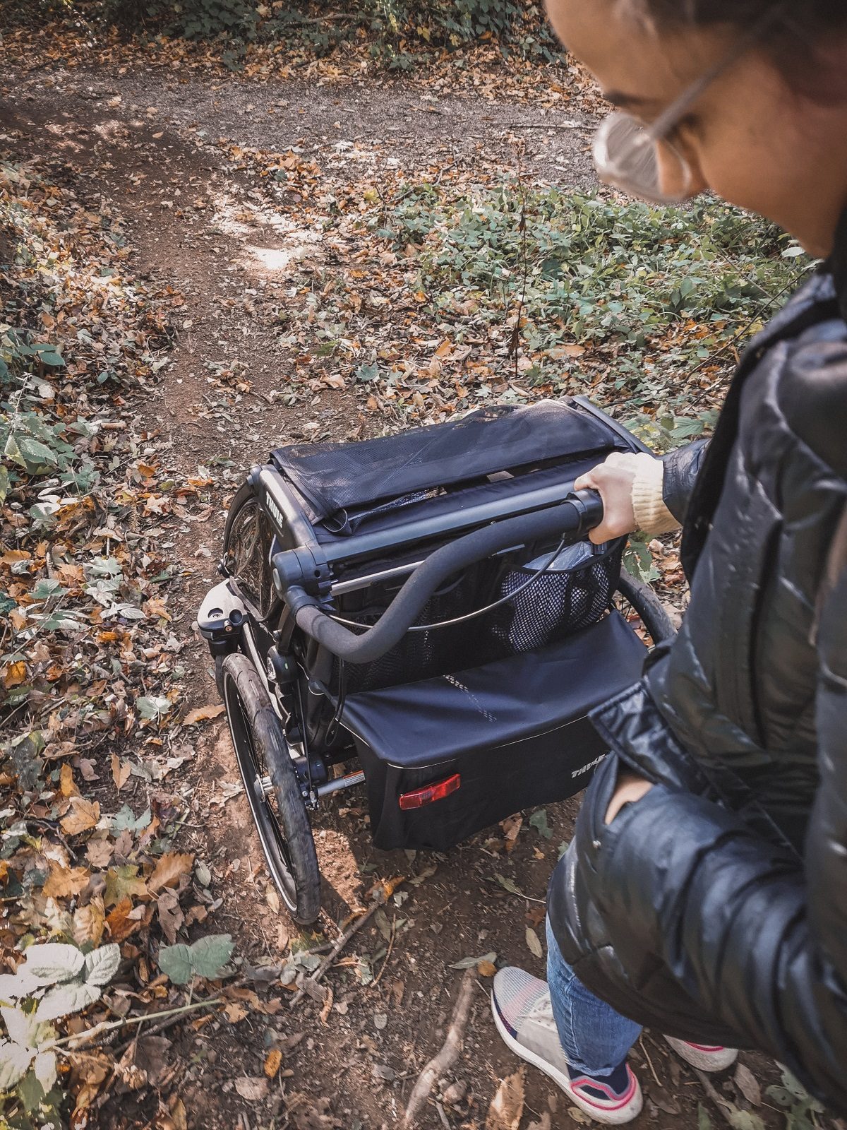 4-in-1-Anhänger: Thule Chariot Sport 2 im großen Daddy-Check 21 thule chariot sport 2 handbremse 19