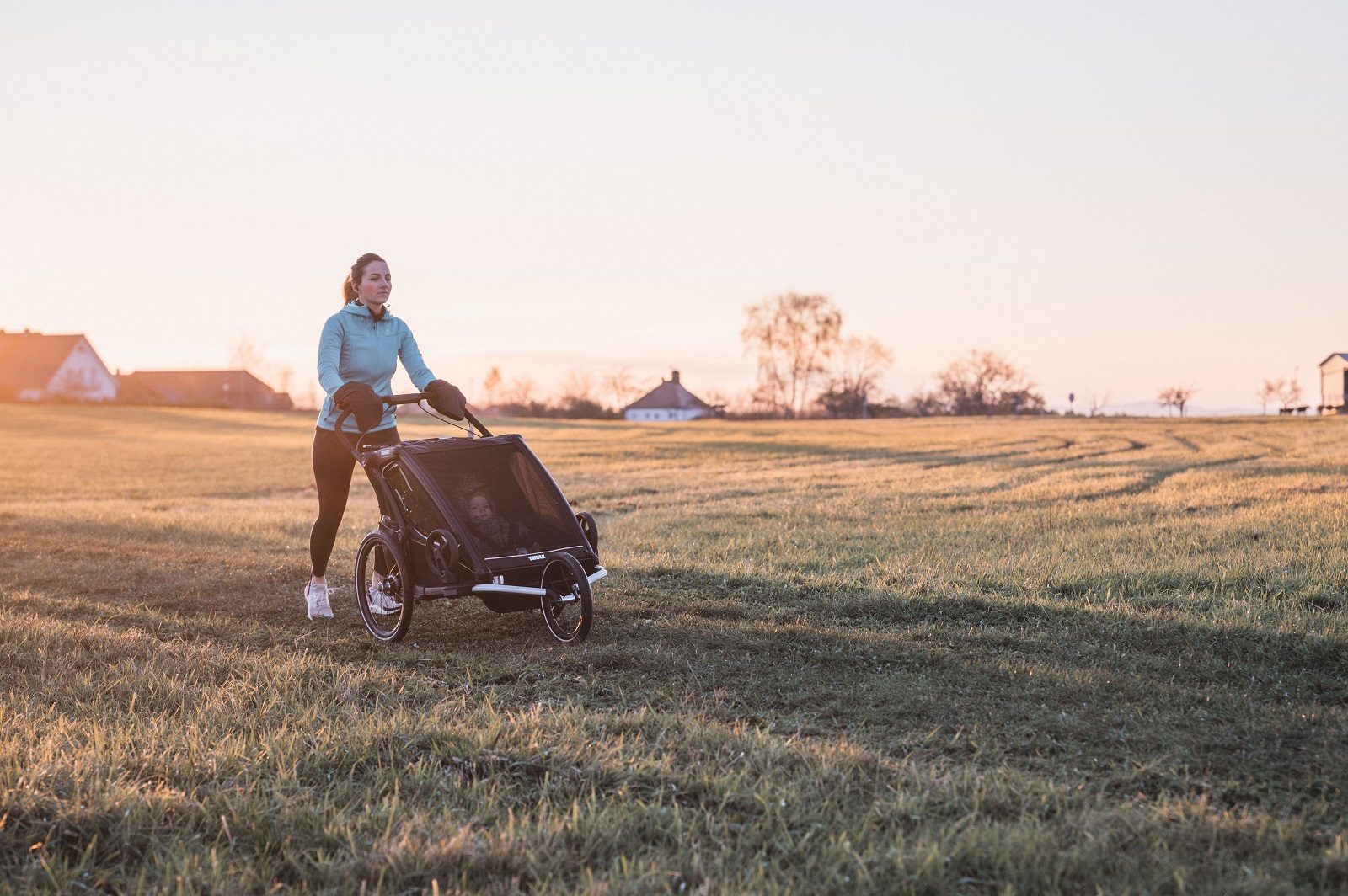 4-in-1-Anhänger: Thule Chariot Sport 2 im großen Daddy-Check 23 Laufrunde mit dem Thule Chariot Sport 2 Kinderwagen