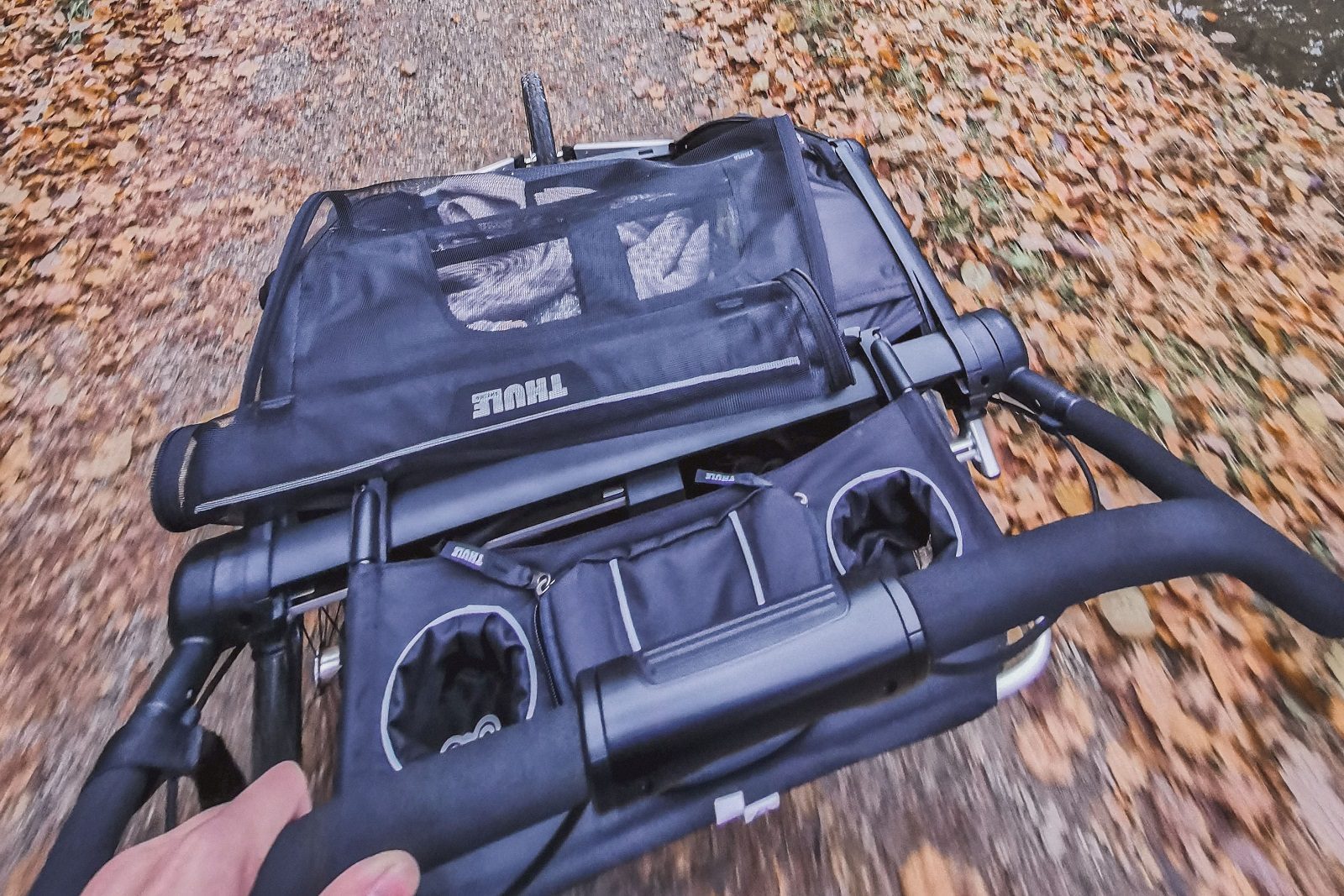 4-in-1-Anhänger: Thule Chariot Sport 2 im großen Daddy-Check 37 thule chariot sport 2 organizer 42