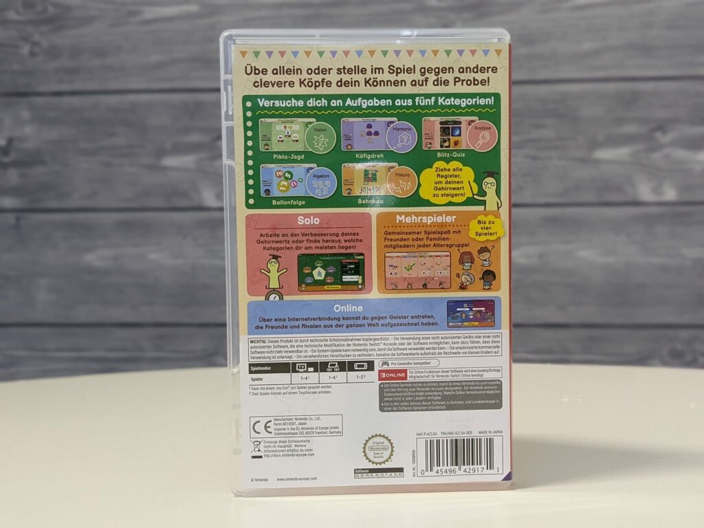 Games & Videos bei eBay verkaufen - ein Erfahrungsbericht 9 big brain academy switch
