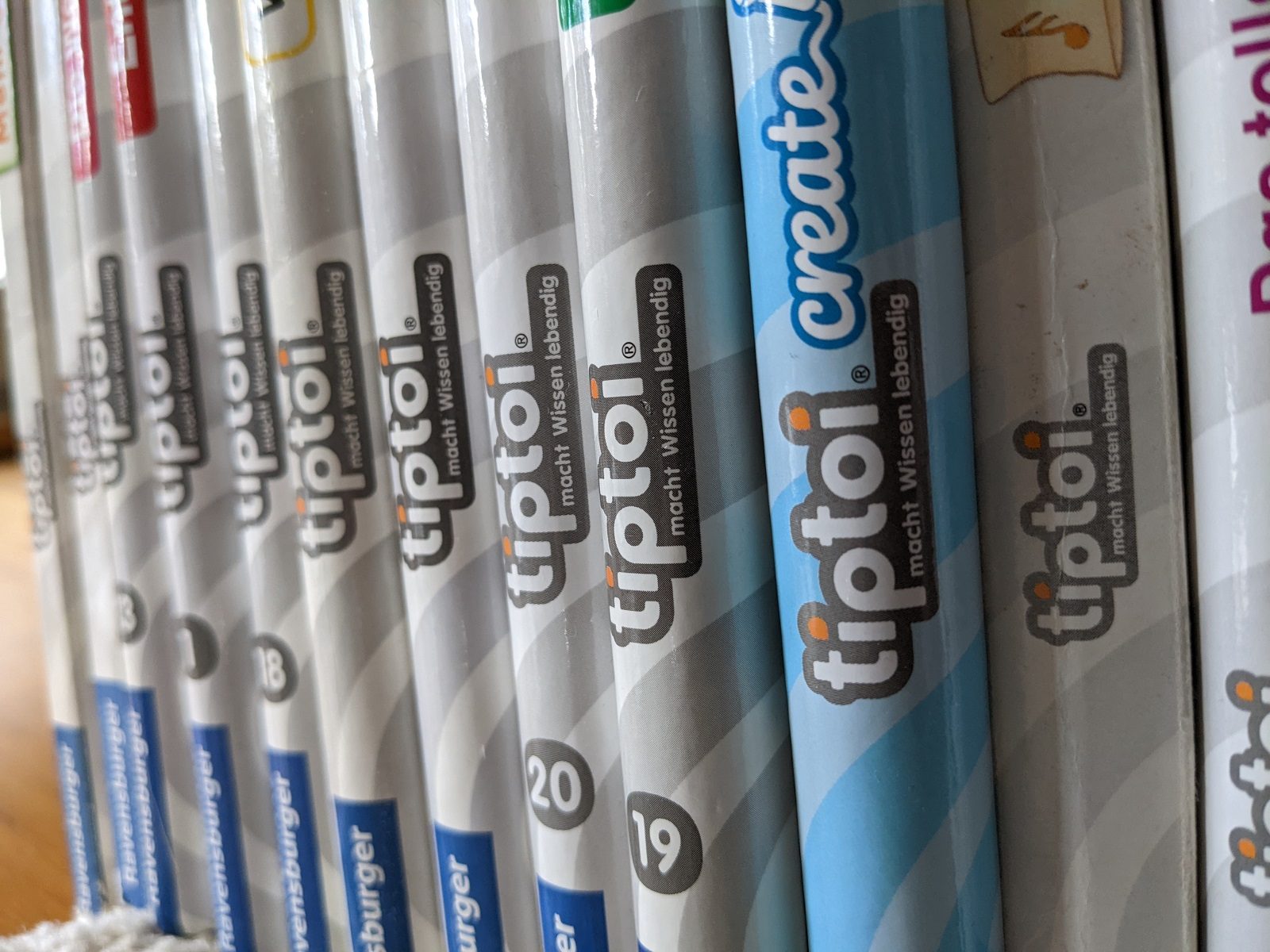 Tiptoi digitaler Stift für Bücher & Spiele Daddylicious