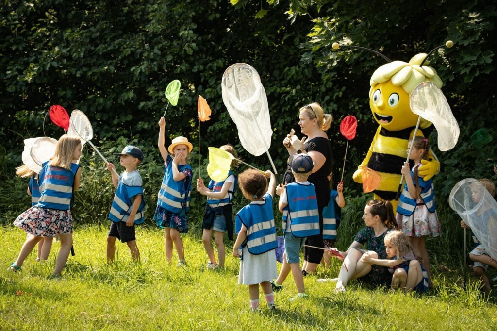 Biene Maja und der Insektenschutz - Projekt Klatschmohnwiese 8 biene maja artenschutz
