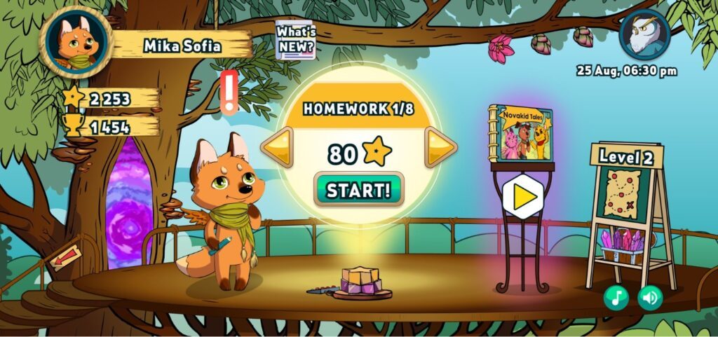 novakid screen kinder