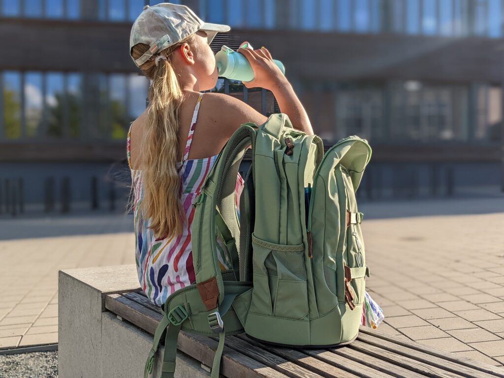 Der satch pack Schulrucksack ist eine geräumige und schicke Schultasche für die weiterführende Schule