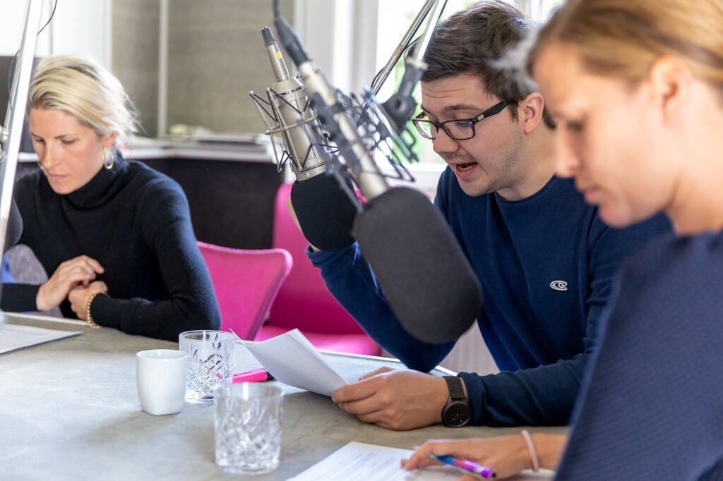 Großes Jubiläum: Wir haben die „Fünf Freunde“ im Tonstudio besucht 11 Aufnahme