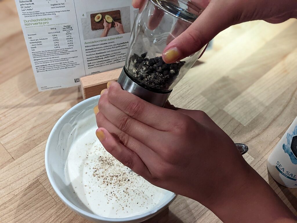 Väter an den Herd - Leckeres Familienessen mit HelloFresh 6 hellofresh sauce
