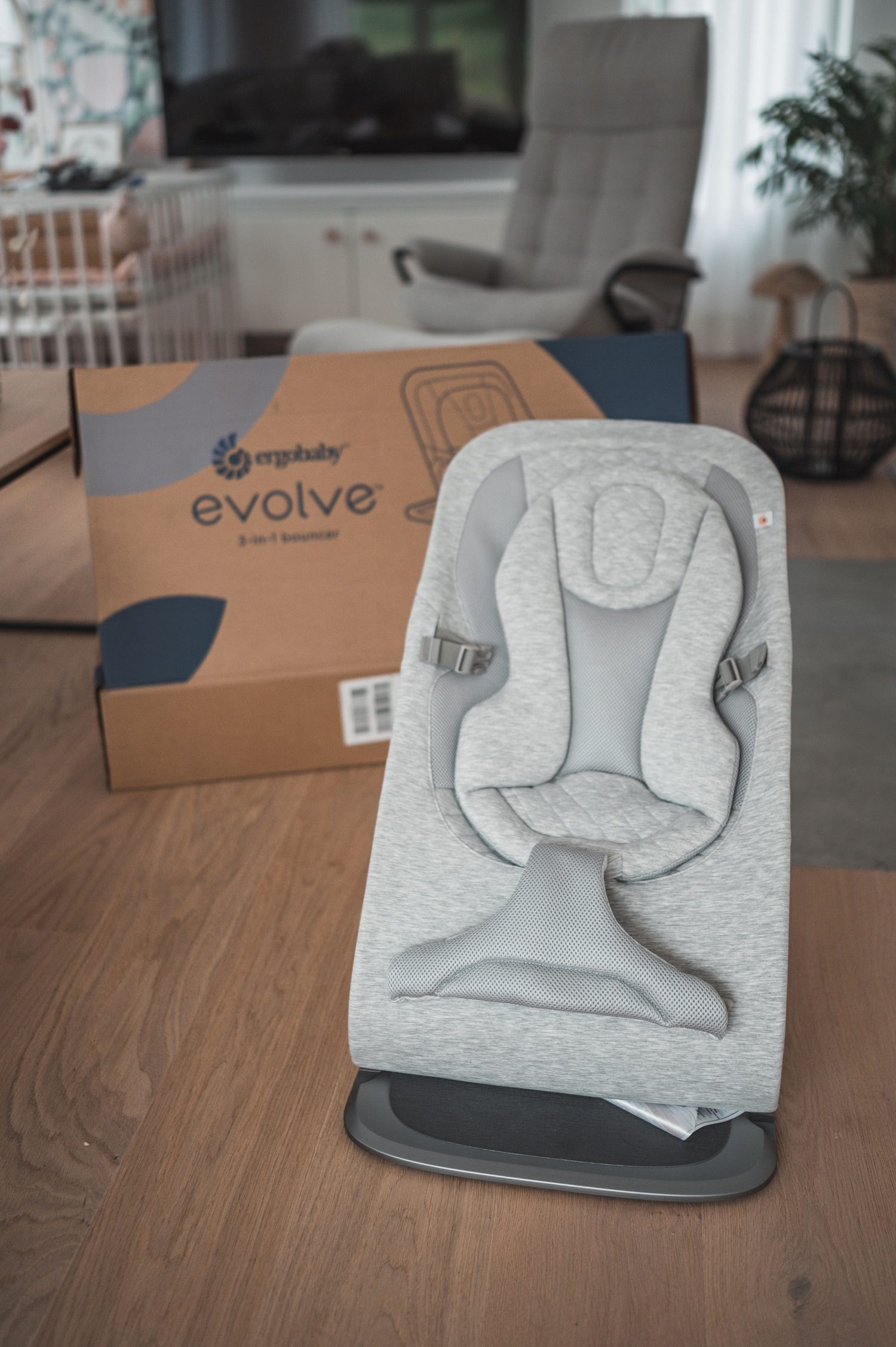 Der Ergobaby Evolve 3-in-1 Bouncer