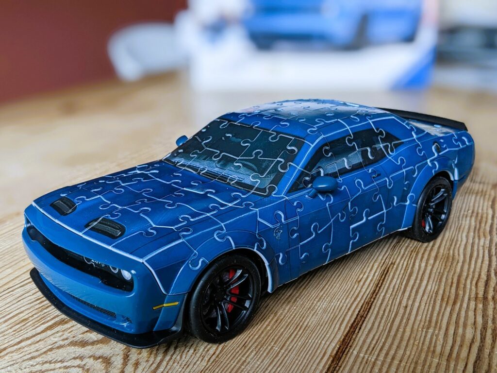 One Piece at a Time: 3D Puzzle Dodge Challenger SRT Hellcat Redeye One Piece at a Time: 3D Puzzle Dodge Challenger SRT Hellcat Redeye