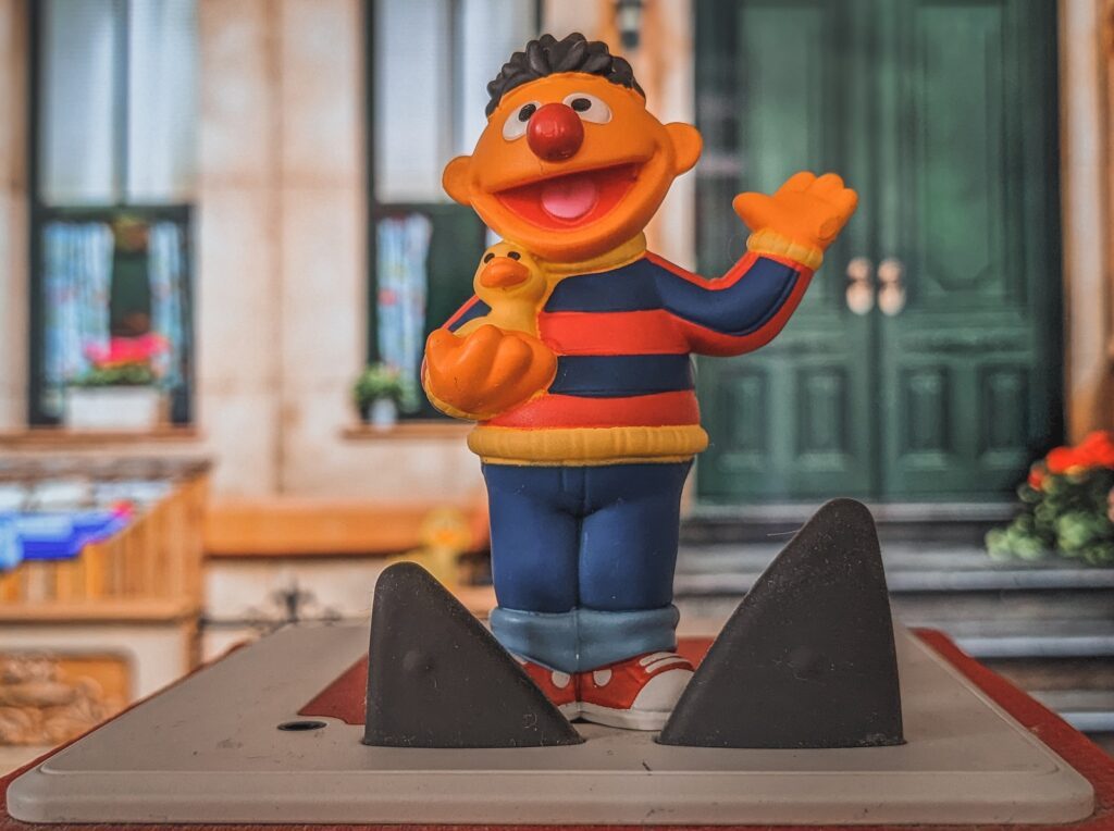 Ernie aus der Sesamstrasse als Figur für die Toniebox