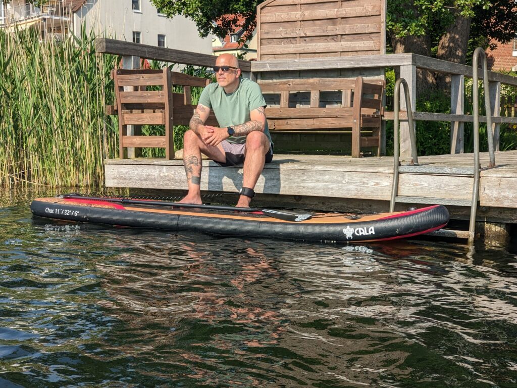 AHOI: Stand-Up-Paddle-Board CHAC von CALA Boards im SUP-Test 6 Das Modell CHAC ist ein tolles und schickes SUP für Anfänger