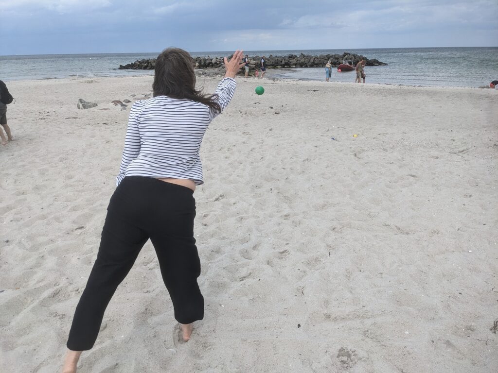 Strandurlaub in Kalifornien - Im Ferienhaus an der Ostsee 16 strand kalifornien ostsee boccia
