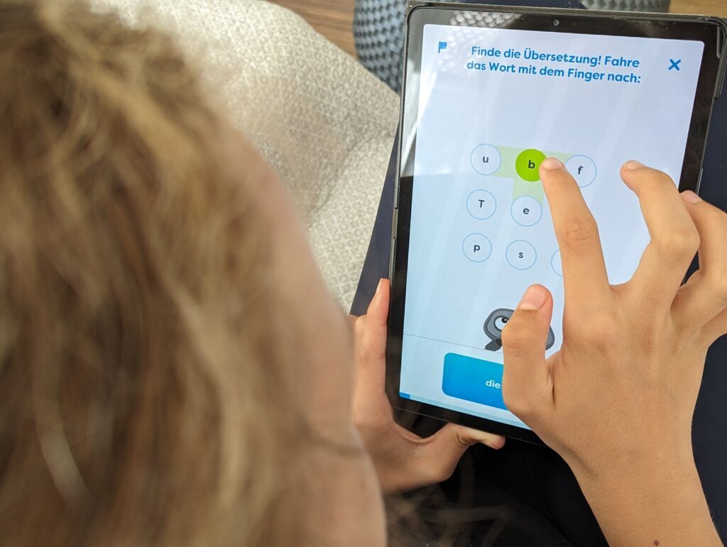 Spielerisch Vokabeln lernen - Sprachen üben mit der cabuu App 7 cabuu app linien zeichnen