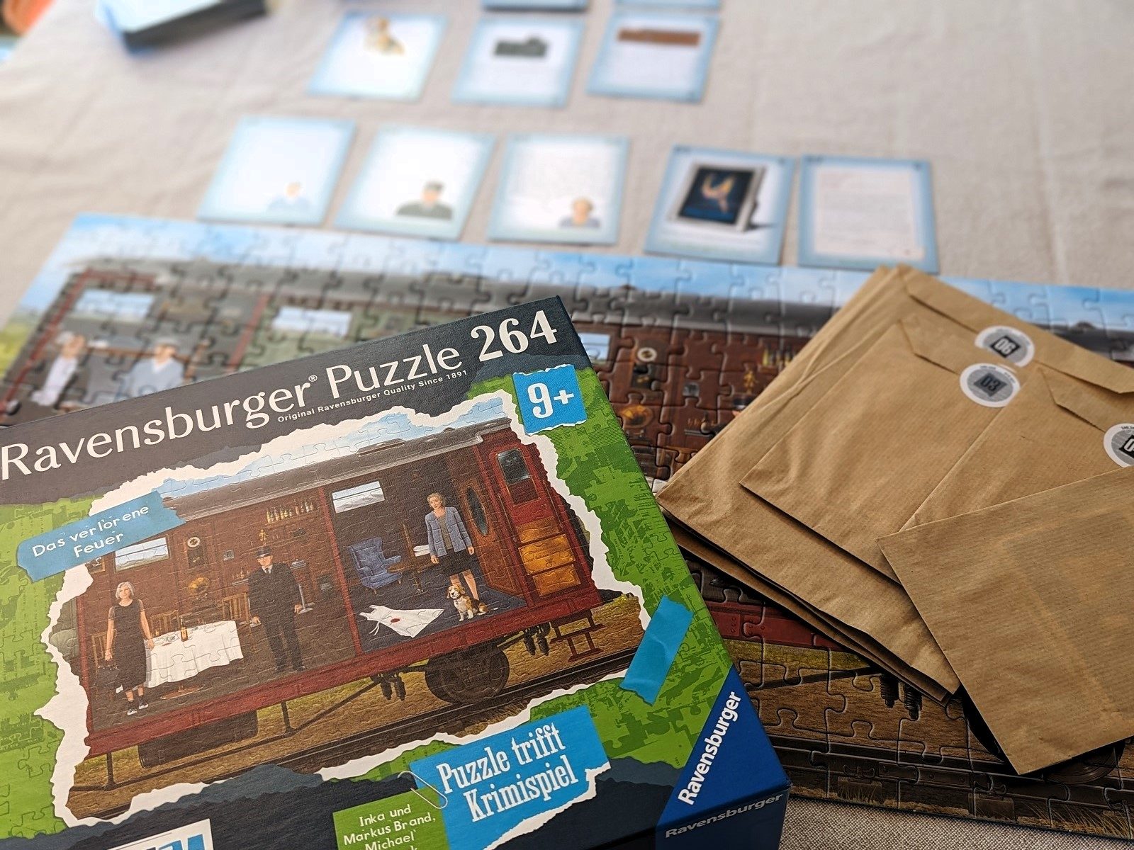 puzzle x crime ravensburger spiel