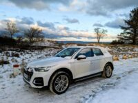 audi q5 tdi test head