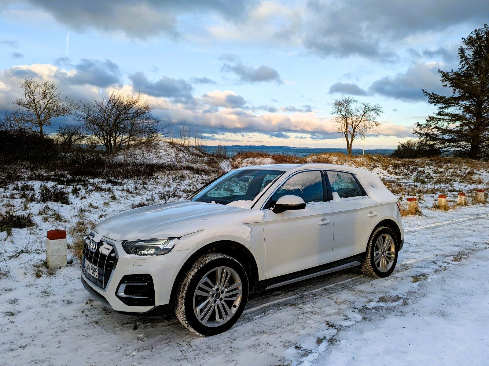 audi q5 tdi test head