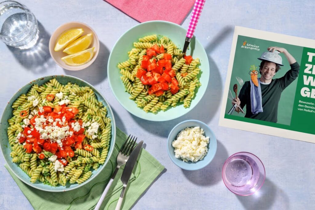 Gemüse ohne Meckern - HelloFresh & Acker e.V. bringen 6 leckere Gerichte auf Kinderteller 9 HF Y24 R24 W44 DE R28645 1 Main RC low 79a53ab2