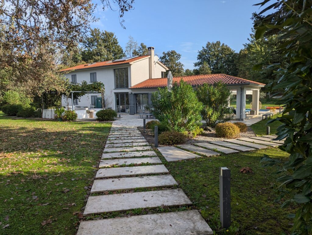 villa stepancic eingang