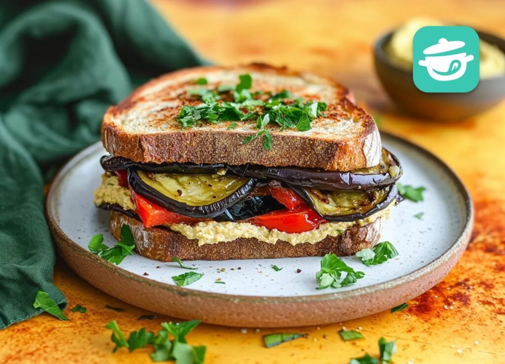 Snack it - 5 geniale Picknick-Rezepte für deinen nächsten Familienausflug 8 Hummus Antipasti Sandwich